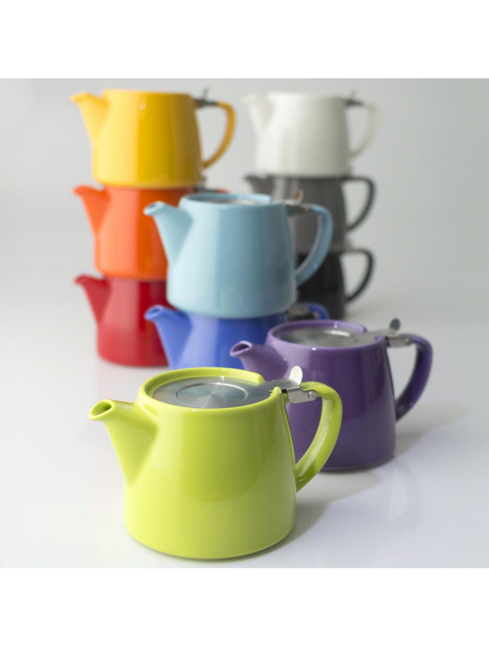 For Life Stump Teapot 530ml Various Colours Dandy's Wholefoods